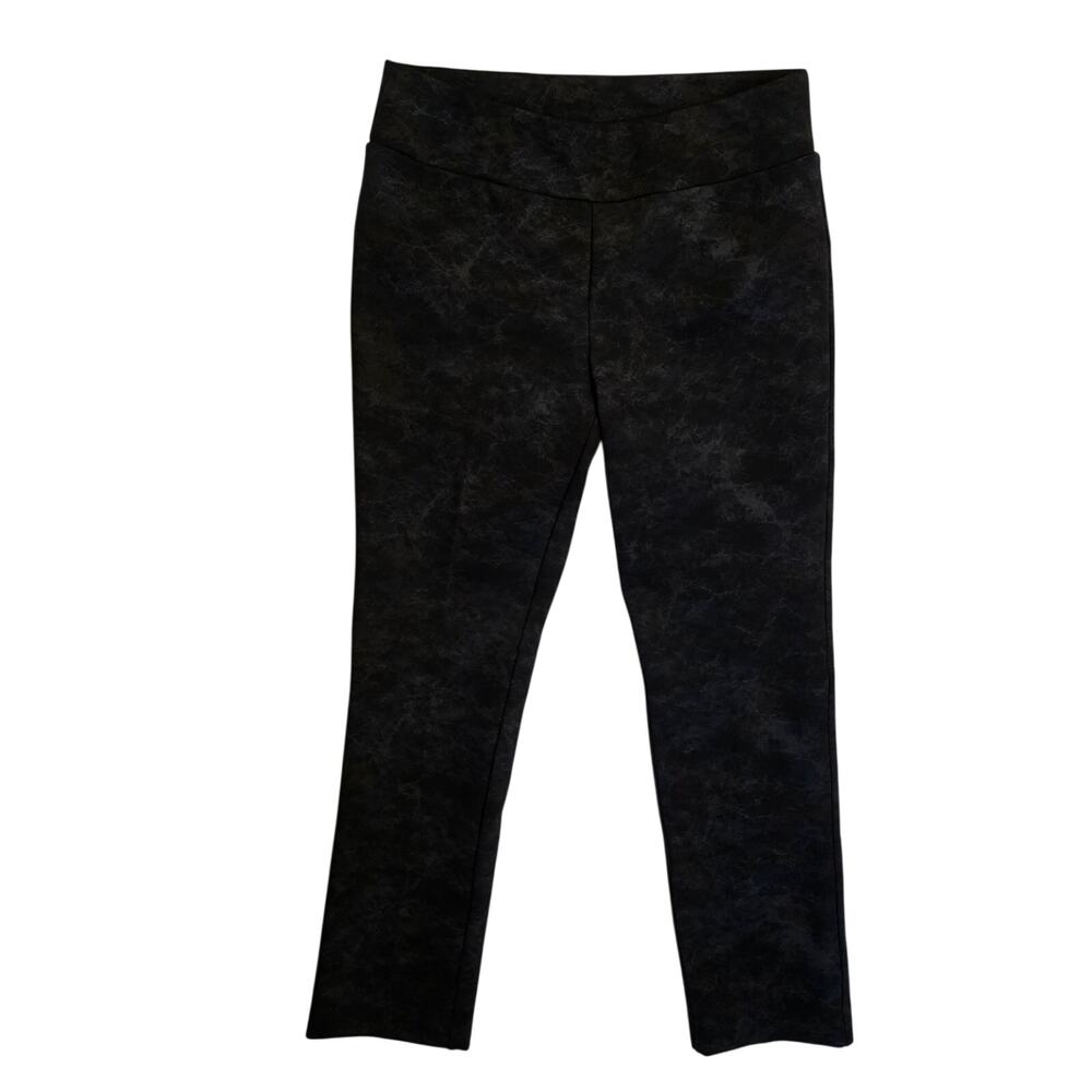Soft Surroundings SoftEssential Ponte Leggings Womens Small Black Athleisure